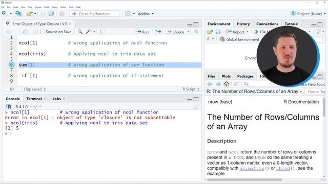 R Error: Object of Type Closure is not Subsettable in R (2 Examples) | How to Reproduce, Debug & Fi смотреть онлайн