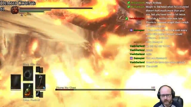 Dark Souls 3 First Playthrough Yhorm the Giant! MAN MODE!!! смотреть онлайн