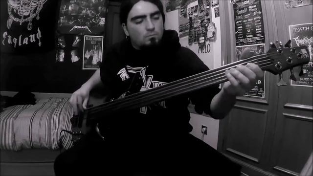Death - Jealousy (fretless bass cover) смотреть онлайн