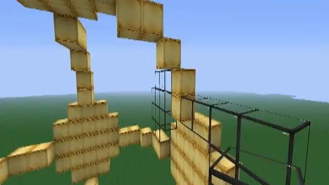 Делаем объёмный круг в Майнкрафте (Вот это шааааар!!!)