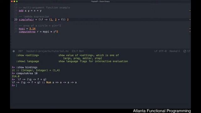 Haskell Study Group: Language Intro and Dev Setup смотреть онлайн