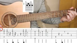 The Beatles  - Michelle, акустический кавер (разбор, табы). Acoustic guitar cover (Lesson with TAB)