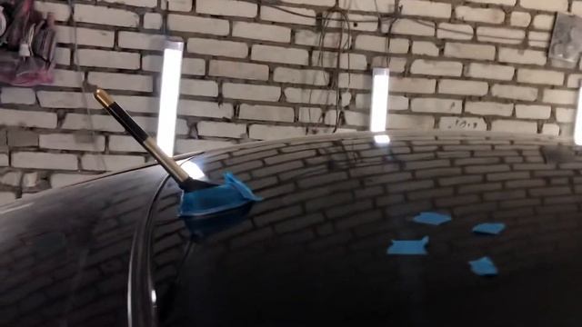 Покраска Крыши Автомобиля Kia Rio / Панорамный Эффект или как сделать Панораму в машине смотреть онлайн