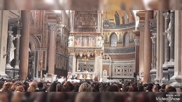 قداسة البابا تواضروس الثاني يصلي عشية احد في ايبارشية القديس يوحنا اللاتيران روما ايطاليا смотреть онлайн
