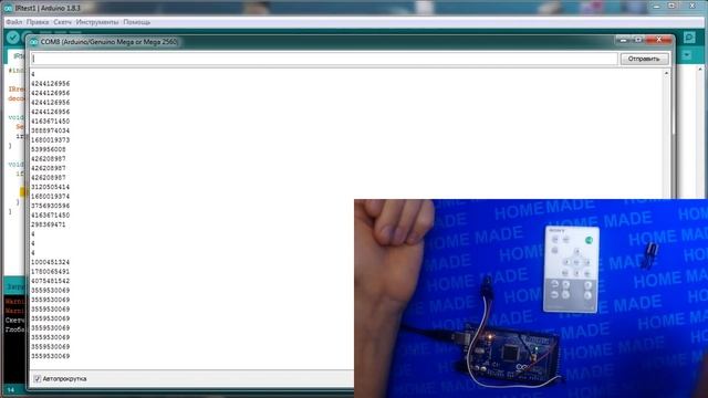 Управляем Ардуино ИК пультом! смотреть онлайн