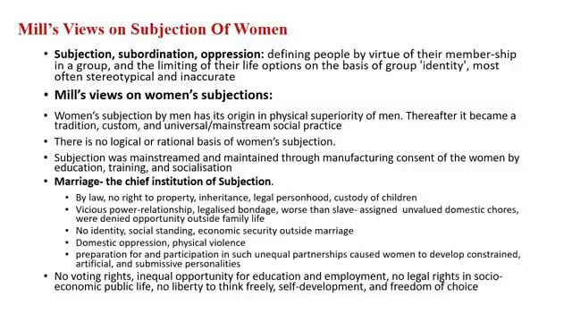 Political Thoughts of J.S.Mill : Part Two- Utilitarianism and Subjection of Women смотреть онлайн