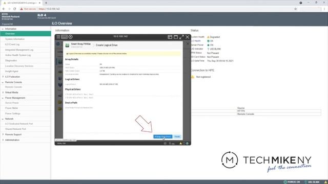 How to Configure RAID on an HPE ProLiant G9 through iLO смотреть онлайн