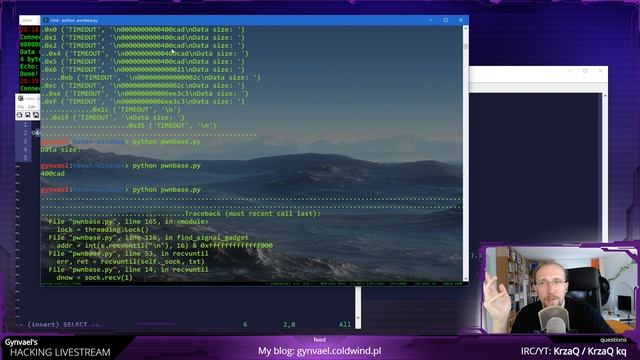 Hacking Livestream #25: Blind ROP смотреть онлайн