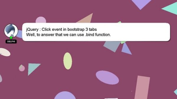 jQuery : Click event in bootstrap 3 tabs