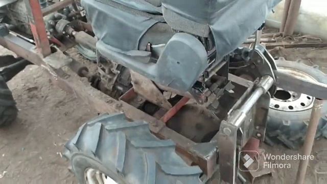 Самодельный мини трактор 4WD смотреть онлайн