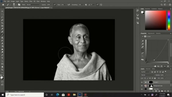 Low Key Portrait Effect in Photoshop 2021 (Easy Tutorial)