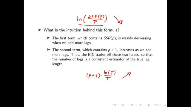 8.3.2 Time Series - Lag Length Selection Using Information Criteria смотреть онлайн