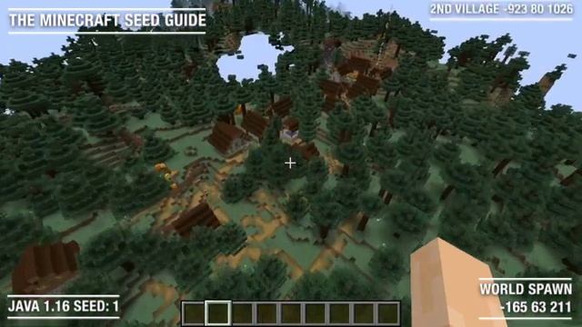Minecraft SEED 1 - Java 1.16 - The Minecraft Seed Guide смотреть онлайн