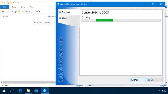 Convert Outlook MSG to DOCX смотреть онлайн