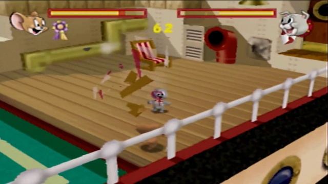 Tom and Jerry And The Fists of Fury Nintendo 64 Gameplay Walkthrough Part 2 - Jerry! смотреть онлайн
