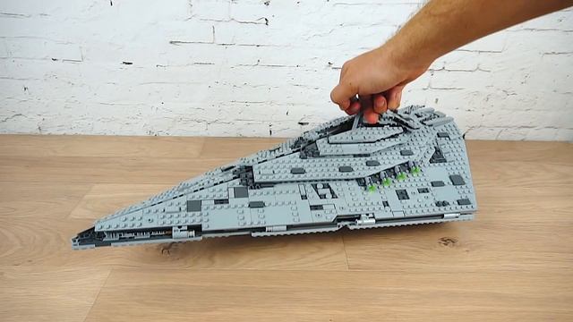 Обзор LEGO 75190 Star Wars ● Звездный Разрушитель Первого Ордена смотреть онлайн