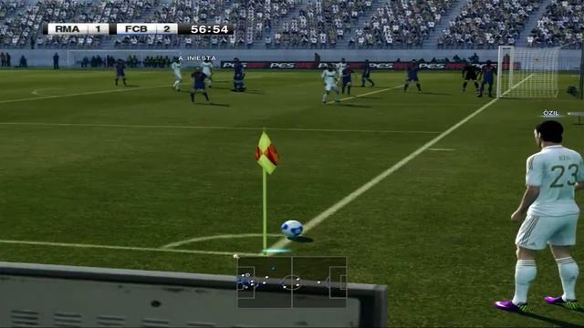 Pro Evolution Soccer 2012 Real Madrid vs. FC Barcelona PC Gameplay смотреть онлайн
