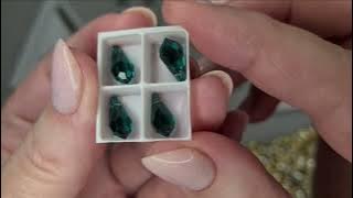 AliExpress🛒 Сваровски и другие компоненты для кулона СЛОН, пины и кое-что к Новому году смотреть онлайн