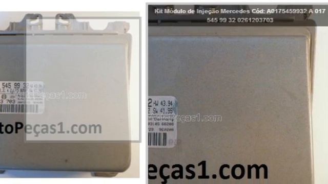 Kit Módulo de Injeção Mercedes Cód: A0175459932 A 017 545 99 32 0261203703 смотреть онлайн