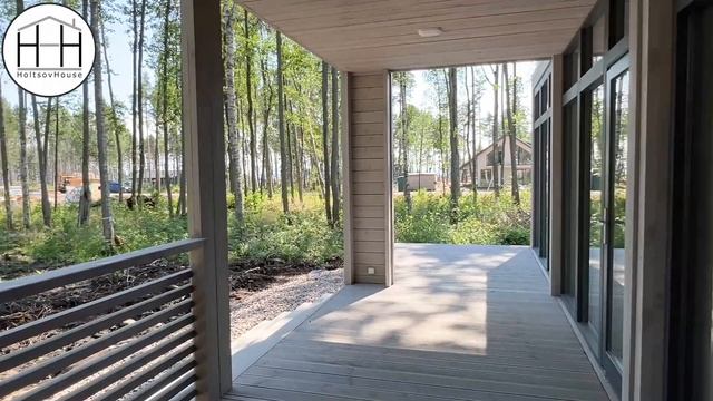 Двухэтажный HoltsovHouse 2.68 с кабинетом