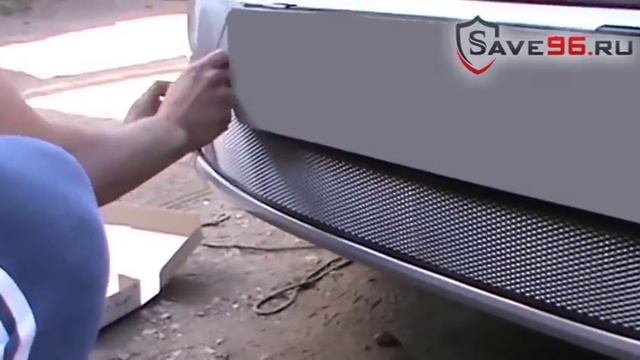 Защита радиатора на Lada Granta (Лада Гранта) 2014-2017 г.в. (седан, лифтбек) смотреть онлайн