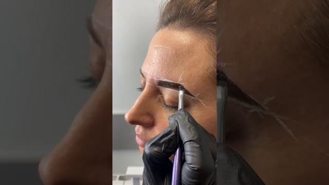 Коррекция и окрашивание бровей хной смотреть онлайн