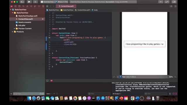 How to create static labels with a Text View? смотреть онлайн
