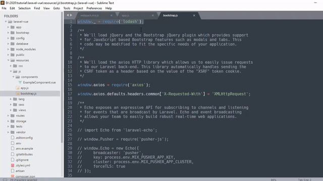 Tutorial Laravel Vue js Indonesia #3 - Install Dependencies смотреть онлайн