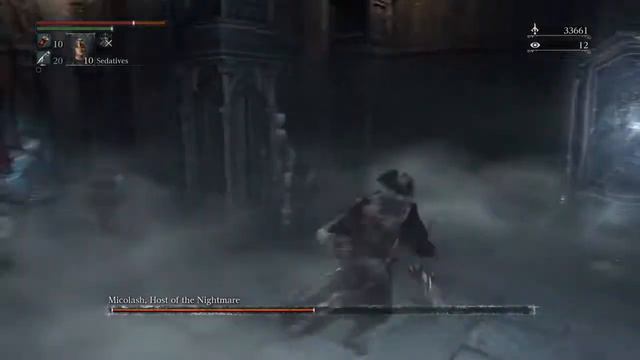 Bloodborne - Micolash - Host of the Nightmare Boss смотреть онлайн