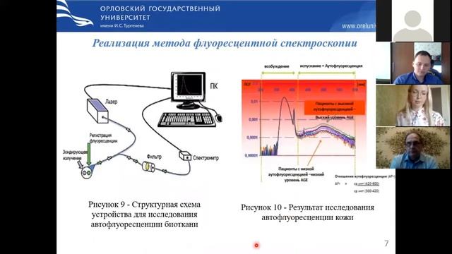 Локтионова К.В. Исследование автофлуоресценции для оценки накопления конечных продуктов гликировани смотреть онлайн