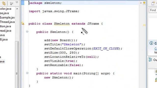 Java Programming 32 Game Structure and Packages смотреть онлайн