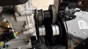 Снегоуборщик Huter. Устройство привода. Запуск. Регулировка. #Снегоуборщик