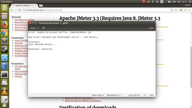 Fix Apache Jmeter - Unable to access jarfile .ApacheJMeter.jar on ubuntu 16.04 смотреть онлайн