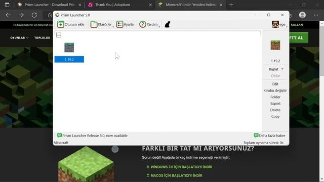 [1.19, 1.20+] Prism Launcher ile Modlu Minecraft Java Kurulumu (Türkçe Anlatım) смотреть онлайн