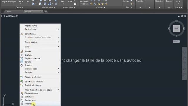 Comment changer la taille de la police dans autocad смотреть онлайн