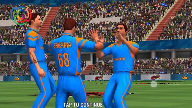 PAK vs IND cricket Gameplay Android Game смотреть онлайн