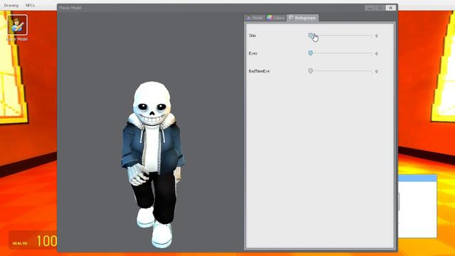 Garry's Mod мод на Bad Time Санса смотреть онлайн