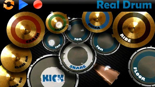 Android Games - Real Drum - Gameplay смотреть онлайн