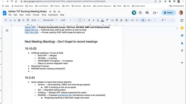 Aether TST Meeting 10-10-2023 смотреть онлайн