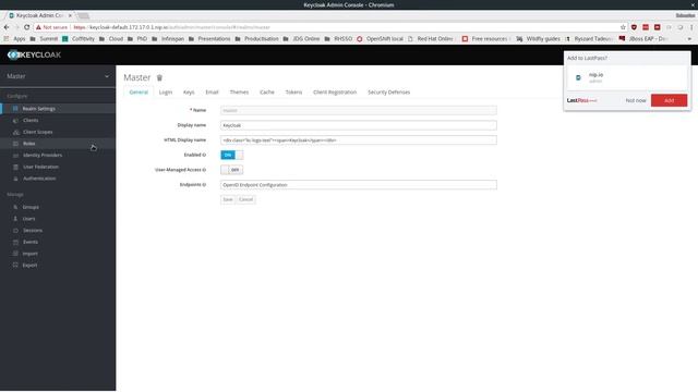 Keycloak and OpenShift integration смотреть онлайн