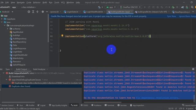 How to resolve Duplicate class found Kotlin Android Studio смотреть онлайн