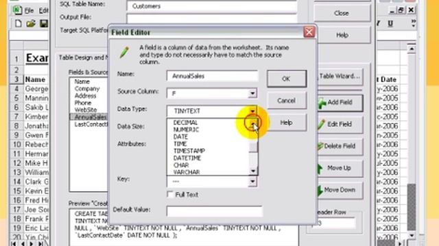 How to Easily Convert an Excel Spreadsheet to MySQL смотреть онлайн