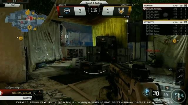Vitality vs Giants - Game 2 - CoD World League - Day 8 - Europe - Cast FR смотреть онлайн