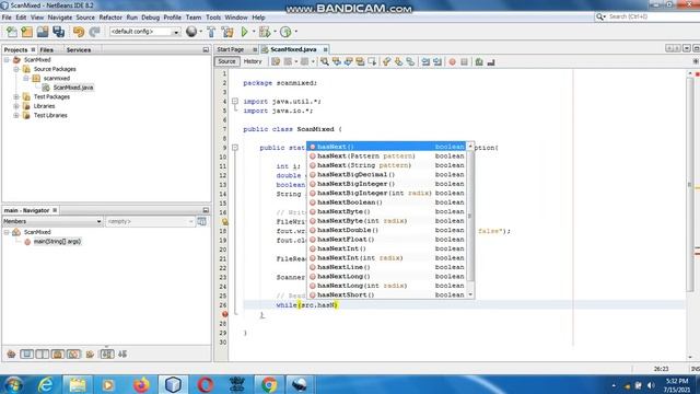 Java the complete Reference Ninth Edition (Chapter 19) Example (24) Scanner Example 3 смотреть онлайн