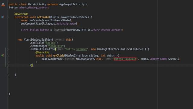 Alert Dialog kullanımı (Android Studio) смотреть онлайн