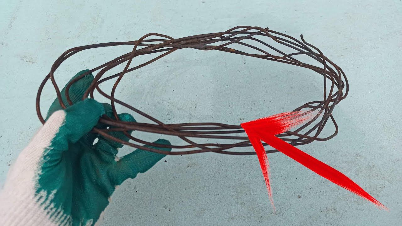 ШИКАРНАЯ самоделка из куска старой проволоки!!! Простое решение, большой функционал! смотреть онлайн