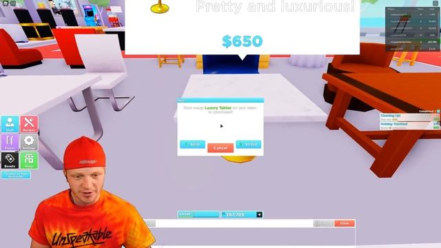 I Spent 1 MILLION On My RESTAURANT In ROBLOX! смотреть онлайн