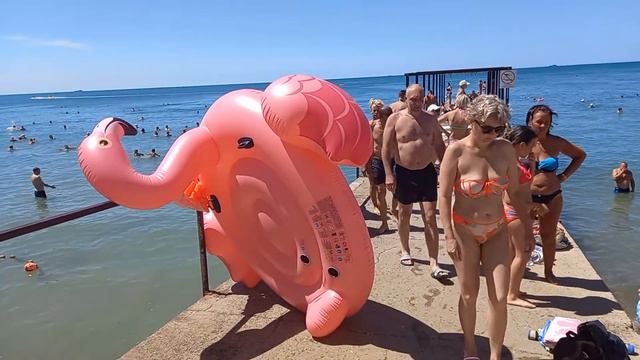 ДИВНОМОРСКОЕ 🌞ЖИЗНЬ НА ПЛЯЖЕ ЭНЕРГЕТИК ‼️😊ЛЕТО НА МОРЕ. #дивноморское#черноеморе #дивноморск смотреть онлайн