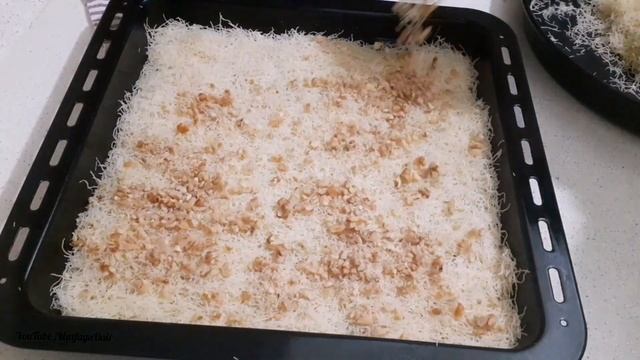 Cevizli Tepside Kadayıf Tatlısı | Şerbetli Tatlılar