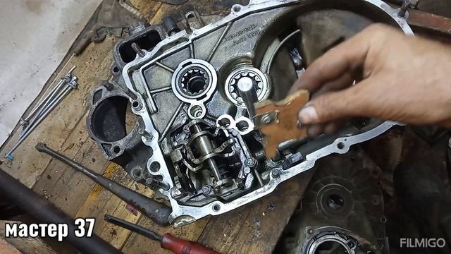 ремонт коробки ваз 2110,2109 сломан корпус включения передачи что делать смотреть онлайн